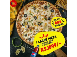 Day Night Pizza! Enjoy 60% Discount On Deal 5 For Rs.1099/-image-1129
